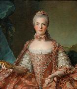 Jean Marc Nattier Madame Adeaide de France Tying Knots oil on canvas